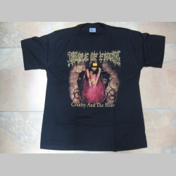 Cradle of Filth - Cruelty and The Beast, čierne pánske tričko 100%bavlna 