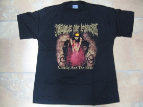Cradle of Filth - Cruelty and The Beast, čierne pánske tričko 100%bavlna 
