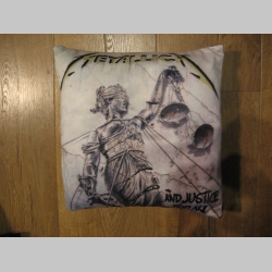 METALLICA vankúšik rozmery cca.30x30cm materiál 100%polyester