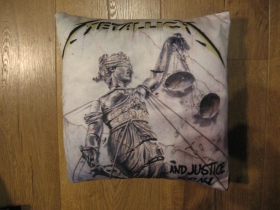 METALLICA vankúšik rozmery cca.30x30cm materiál 100%polyester