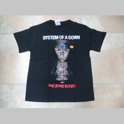 System of a Down - Mezmerize, čierne pánske tričko 100%bavlna 