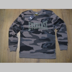 Everlast mikina bez kapuce farba NIGHTCAMO - nočný maskáč, tlačené logom, materiál 60%bavlna 40%polyester 