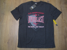 Everlast tmavošedé pánske tričko materiál 59%bavlna 41%polyester