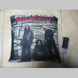 System of a Down, vankúšik cca.30x30cm 100%polyester