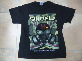 Soulfly čierne pánske tričko 100%bavlna 
