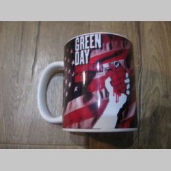 Green Day porcelánový pohár - šálka s uškom, objemom cca. 0,33L