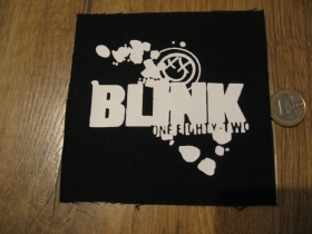 Blink 182 potlačená nášivka cca.12x12cm (po krajoch neobšívaná)