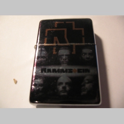 Rammstein - doplňovací benzínový zapalovač s vypalovaným obrázkom