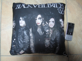 Black Veil Brides, vankúšik cca.30x30cm 100%polyester