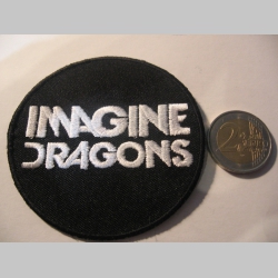 Imagine Dragons nažehľovacia vyšívaná nášivka (možnosť nažehliť alebo našiť na odev) materiál 100%bavlna 