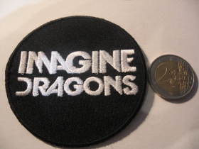 Imagine Dragons nažehľovacia vyšívaná nášivka (možnosť nažehliť alebo našiť na odev) materiál 100%bavlna 