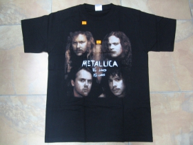 Metallica čierne pánske tričko 100%bavlna 