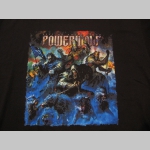 Powerwolf čierne pánske tričko materiál 100% bavlna