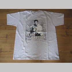 Elvis Presley čierne pánske tričko materiál 100% bavlna