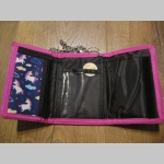 Jednorožec   pevná textilná peňaženka s retiazkou a karabínkou   farba: ružovomodrá   (posledný kus!!!!)