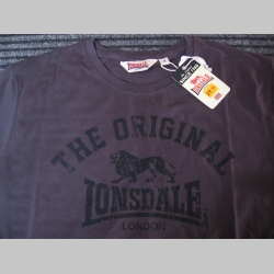 Lonsdale pánske tričko " ORIGINAL "farba anthracitová šedá s čiernym logom materiál 100% bavlna Lonsdale pánske tričko " ORIGINAL "farba anthracitová šedá s čiernym logom materiál 100% bavlna
