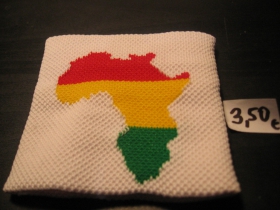 Afrika - Rasta potítko 75%bavlna, 15%spandex, 10%nylon