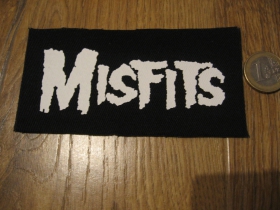 Misfits  potlačená nášivka rozmery cca 12x6cm (po krajoch neobšívaná)