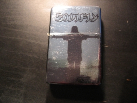 Soulfly - doplňovací benzínový zapalovač s vypalovaným obrázkom
