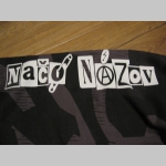 Načo Názov Old School Punkrock hrubá maskáčová mikina na zips s kapucou vzor Nightcamo - Nočný maskáč " Splinter "