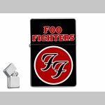 Foo Fighters - doplňovací benzínový zapalovač s vypalovaným obrázkom