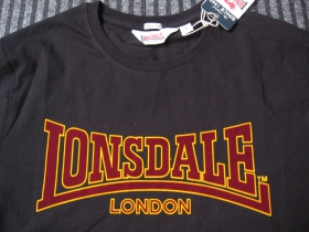 Lonsdale p&aacute;nske tričko ,,classic" čierne materi&aacute;l 100%bavlna