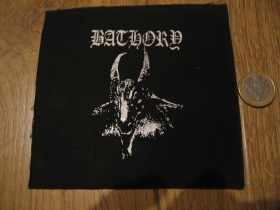 Bathory potlačená nášivka rozmery cca 12x12cm (po krajoch neobšívaná)