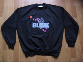 Blink 182 čierna pánska mikina bez kapuce