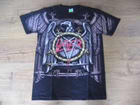 Slayer čierne pánske tričko " FULL PRINT " materiál 100%bavlna