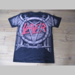 Slayer čierne pánske tričko " FULL PRINT " materiál 100%bavlna