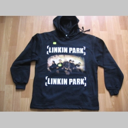 Linkin Park  čierna pánska mikina s kapucou 80%bavlna 20%polyester 