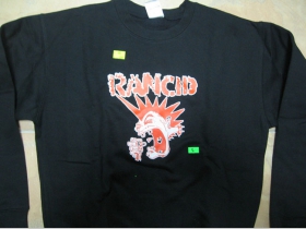 Rancid mikina bez kapuce 65%polyester 35%bavlna