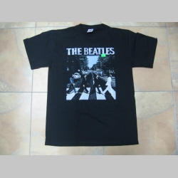 The Beatles čierne pánske tričko 100%bavlna 
