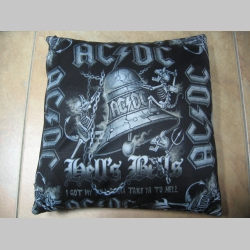 AC/DC  vankúšik cca.30x30cm 100%polyester