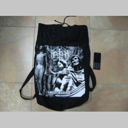 Marduk sťahovací plátený  batoh s polyesterovámi širokými popruhami vzadu pre nasadenie nachrbát, rozmery cca. 60x40cm  materiál 100%bavlna
