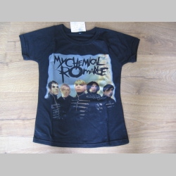My Chemical Romance čierne dámske tričko materiál 100% bavlna