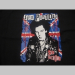 Sex Pistols - Sid Vicious, čierna mikina s kapucou stiahnutelnou šnúrkami a klokankovým vreckom vpredu 