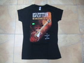 Led Zeppelin - Concert and beyond dámske tričko čierne 100%bavlna 
