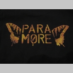 Paramore čierne dámske tričko materiál 100% bavlna