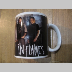 In Flames porcelánový pohár - šálka s uškom, objemom cca. 0,33L