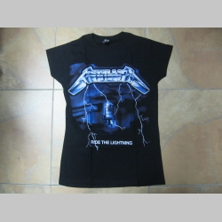 Metallica čierne dámske tričko 100%bavlna