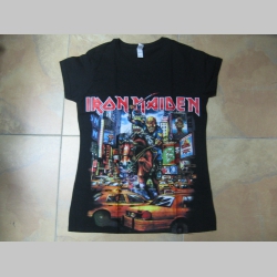 Iron Maiden čierne dámske tričko 100%bavlna