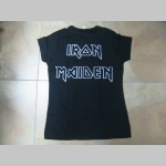Iron Maiden čierne dámske tričko 100%bavlna