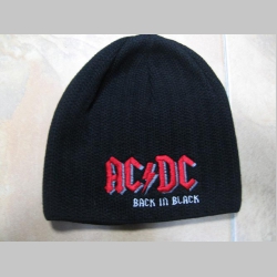 AC/DC, zimná čiapka  100%akryl univerzálna veľkosť