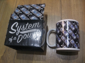 System of a Down porcelánový pohár - šálka s uškom, objemom cca. 0,33L