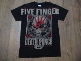 Five Finger Death Punch čierne pánske tričko materiál 100% bavlna