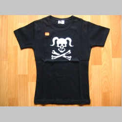 ,,Dead Girl''  čierne dámske tričko 100%bavlna