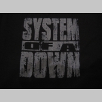 System of a Down čierne pánske tričko materiál 100% bavlna