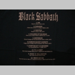 Black Sabbath čierne pánske tričko materiál 100% bavlna