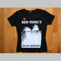 Red Insect  dámske čierne tričko 100%bavlna 